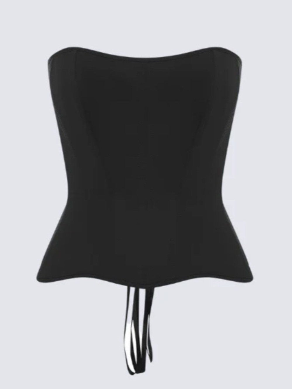 Perfect Corset NY Black Satin Corset Small S - Picture 3 of 10